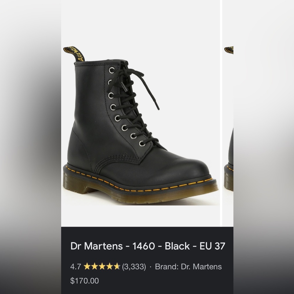 Dr martens 1460 black leather